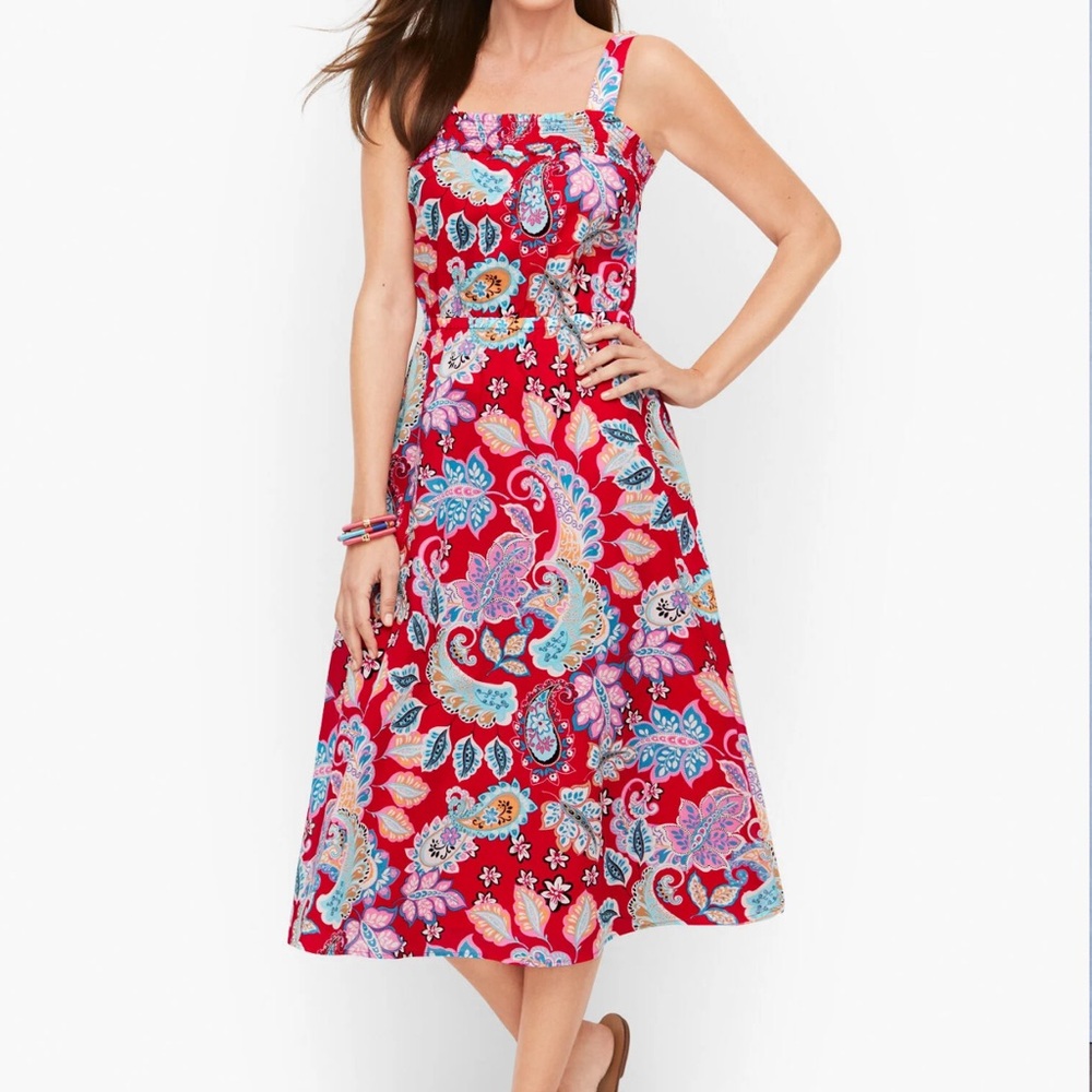 Talbots Fit & Flare Dress - never worn 4P